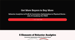 Desktop Screenshot of behavioranalyticsretail.com